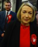 Barbara Keeley at Salford General Election Count